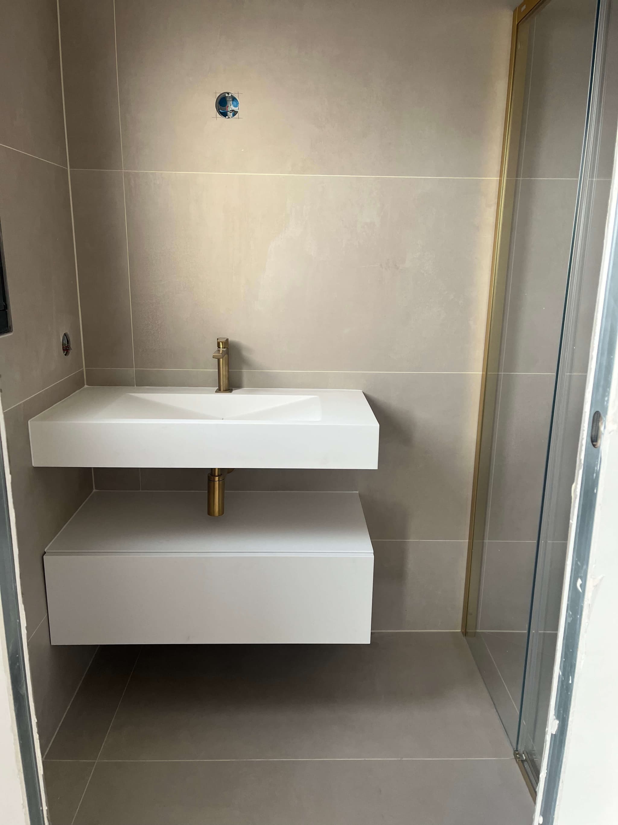 Salle de bain réalisée à Marly